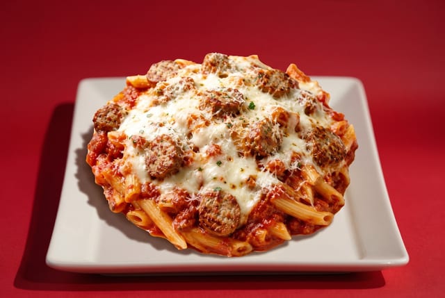 Sausage Parmigiana Pasta.