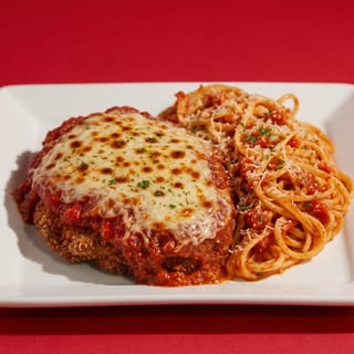 Veal Parmigiana Pasta