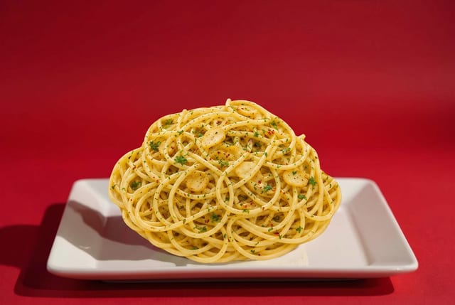 Garlic & Oil Pasta.