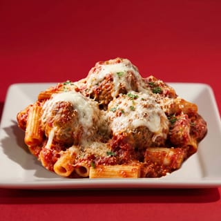 Meatball Parmigiana Pasta
