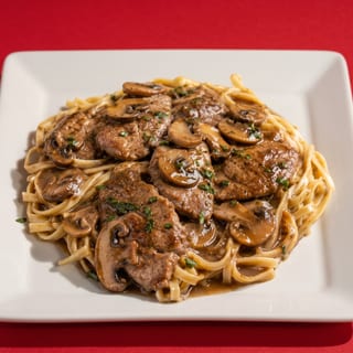 Veal Marsala Pasta