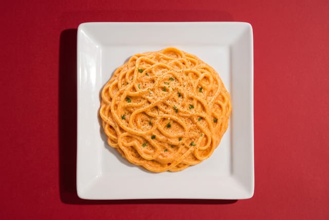 Pink Vodka Sauce Pasta.